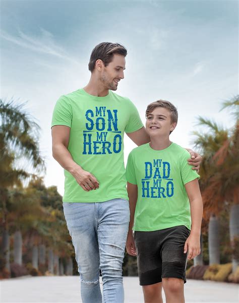 father son matching t shirts