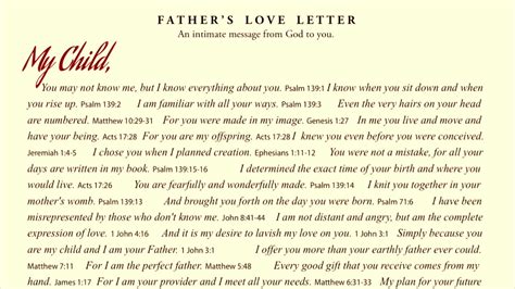 fathers love letter an intimate message from god to you a book of devotional readings and prayers Kindle Editon