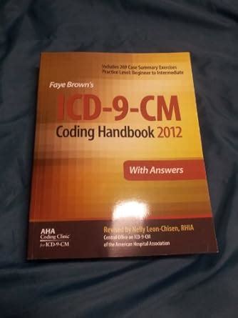 faye brown coding handbook 2012 with answers Kindle Editon