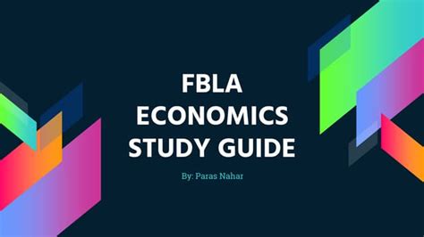 fbla economics study guide Epub