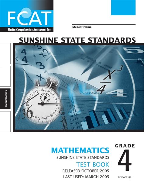 fcat math papers released 6th grade Kindle Editon