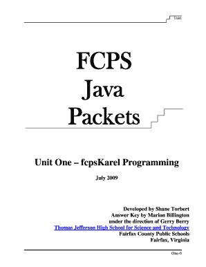 fcps java packets answer key Ebook Epub
