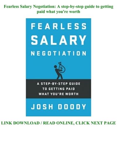 fearless salary negotiation step step Reader