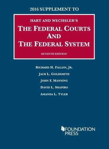 federal courts university casebook series Epub