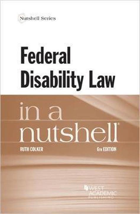 federal disability law in a nutshell Kindle Editon