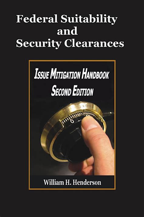 federal suitability and security clearances issue mitigation handbook Epub