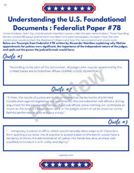federalist papers ap gov