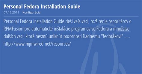 fedora 16 personal installation guide PDF