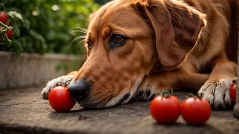 feeding tomatoes to dogs