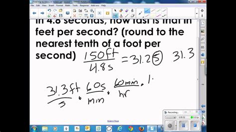 feet per second to feet per minute