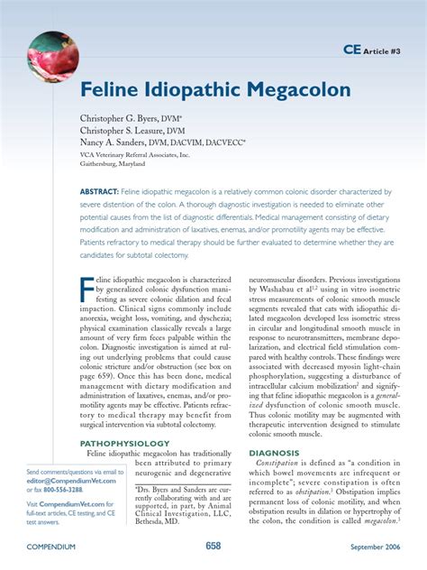 feline megacolon manual guide Kindle Editon