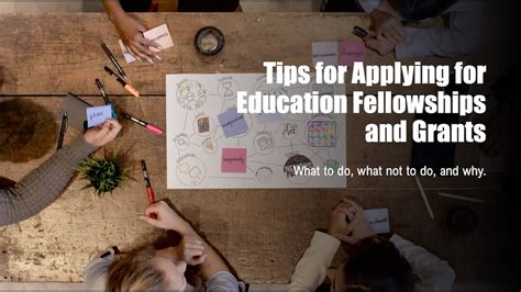 fellowship application tips
