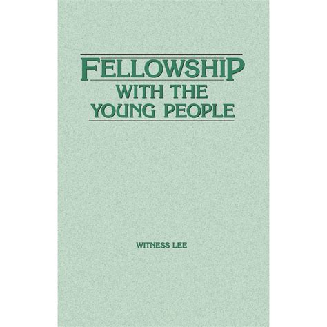 fellowship with the young people Epub