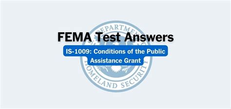 fema test answers 100b Reader