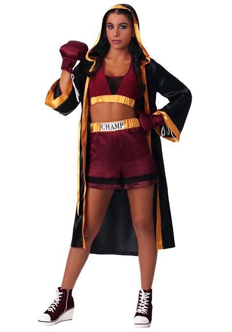 female boxer costume