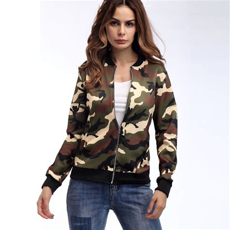 female camo jacket