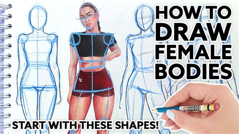 female figure drawing tutorials PDF