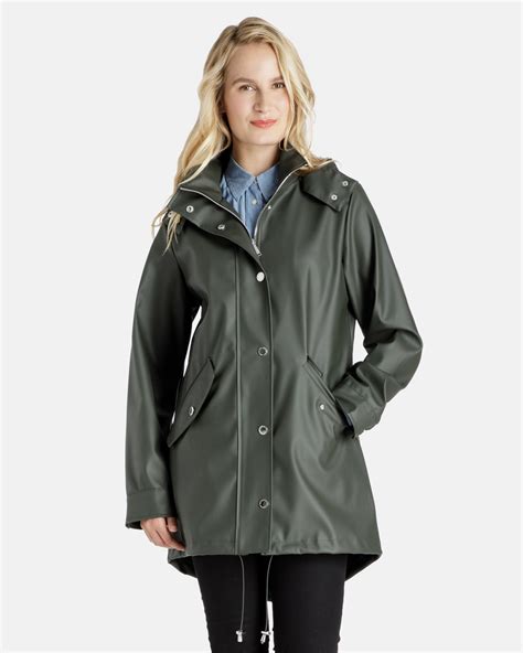 female raincoat