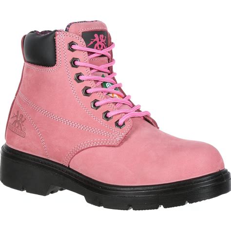 female steel toe boots