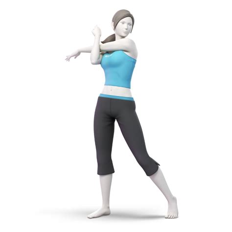 female wii fit trainer