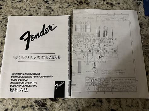 fender 65 deluxe reverb reissue user manual PDF