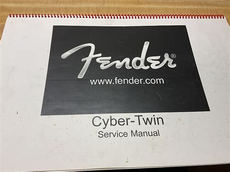 fender cyber twin service manual Kindle Editon