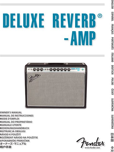 fender deluxe reverb service manual Doc