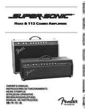 fender supersonic 112 manual Epub