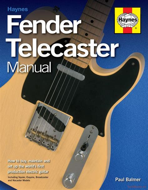 fender telecaster manual pdf Epub