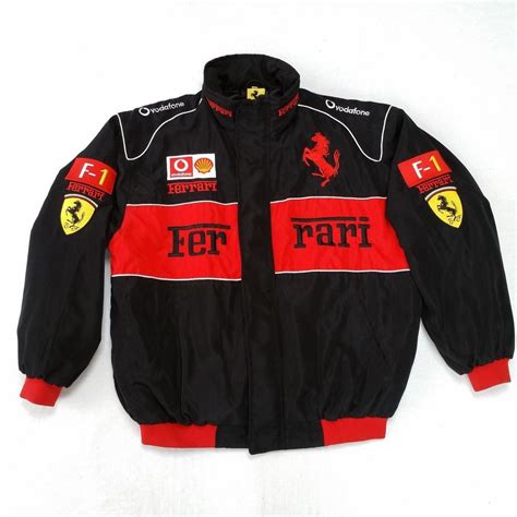 ferrari bomber jacket