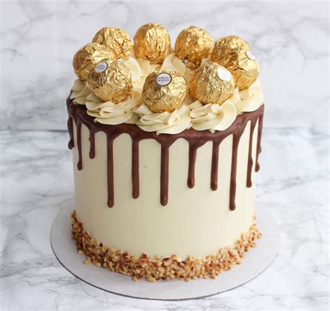 ferrero rocher cake design