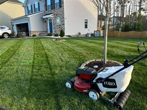 fertilize after mowing