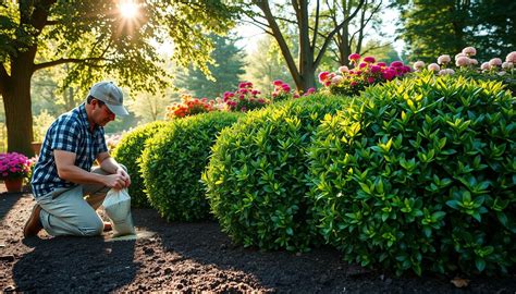 fertilizing boxwood