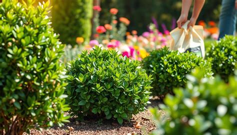 fertilizing boxwoods