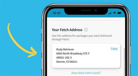 fetch address