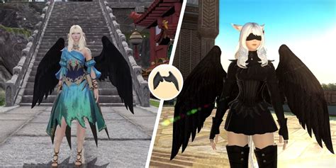 ff14 angel wings in dungeon