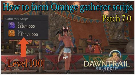 ff14 orange scrips