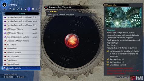 Ff7 Alexander Materia Walkthrough