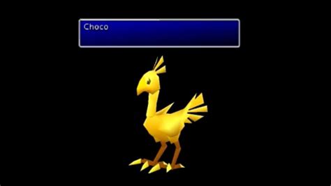 ff7 gold chocobo