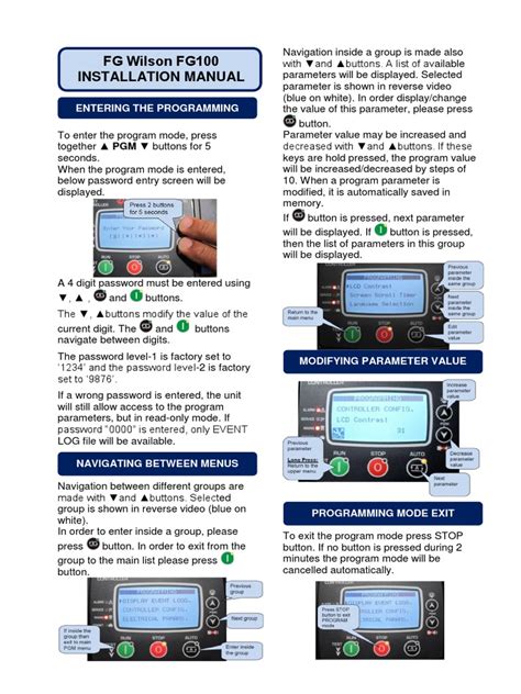 fg wilson installation manual Epub
