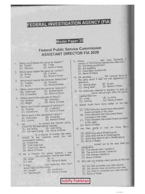 fia fa2 past papers Reader