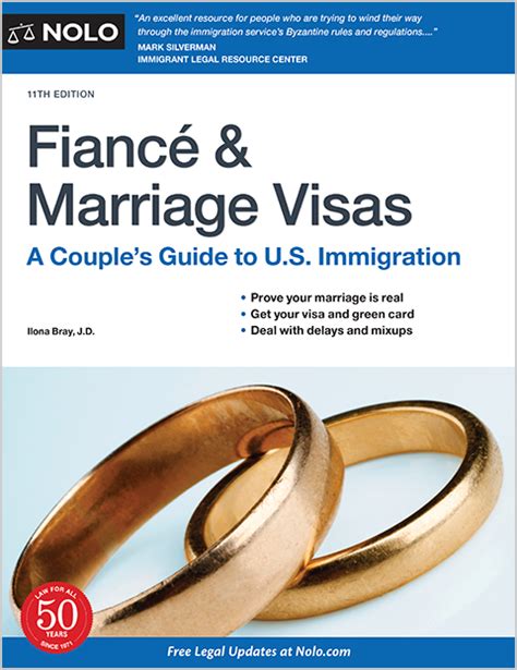 fiance and marriage visas a couples guide to u s immigration Epub