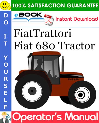 fiat 680 tractor workshop manual Doc