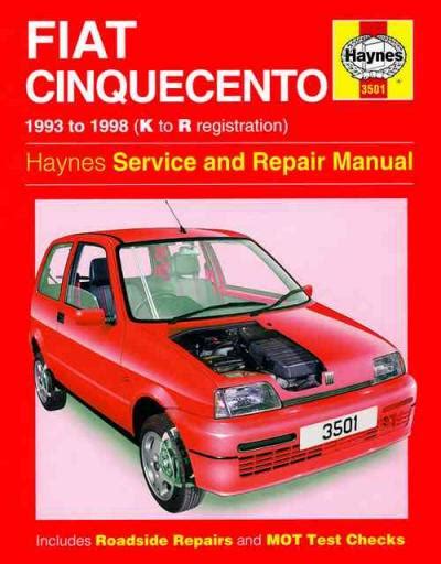 fiat cinquecento 1993 to 1998 service manual Ebook Reader
