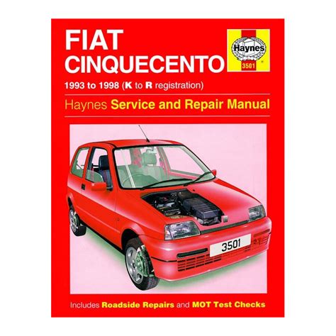 fiat cinquecento 1993 to 1998 service manual Ebook Reader