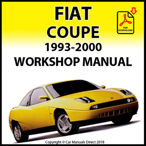 fiat coupe workshop manual ariz web site Kindle Editon