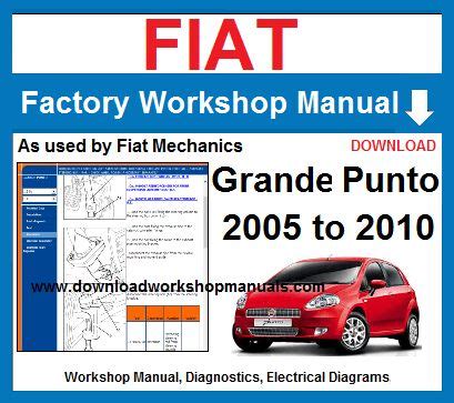 fiat punto 2013 service manual PDF