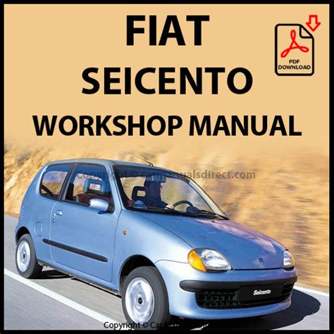 fiat seicento tehnical service manual PDF