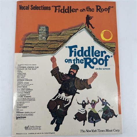 fiddler on the roof vocal selections Kindle Editon