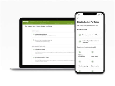 fidelity basket portfolios